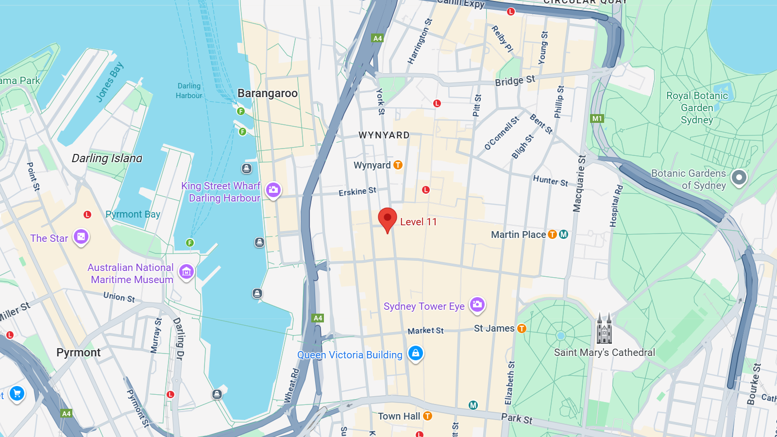 Sydney CBD office - Level 11, 65 York St